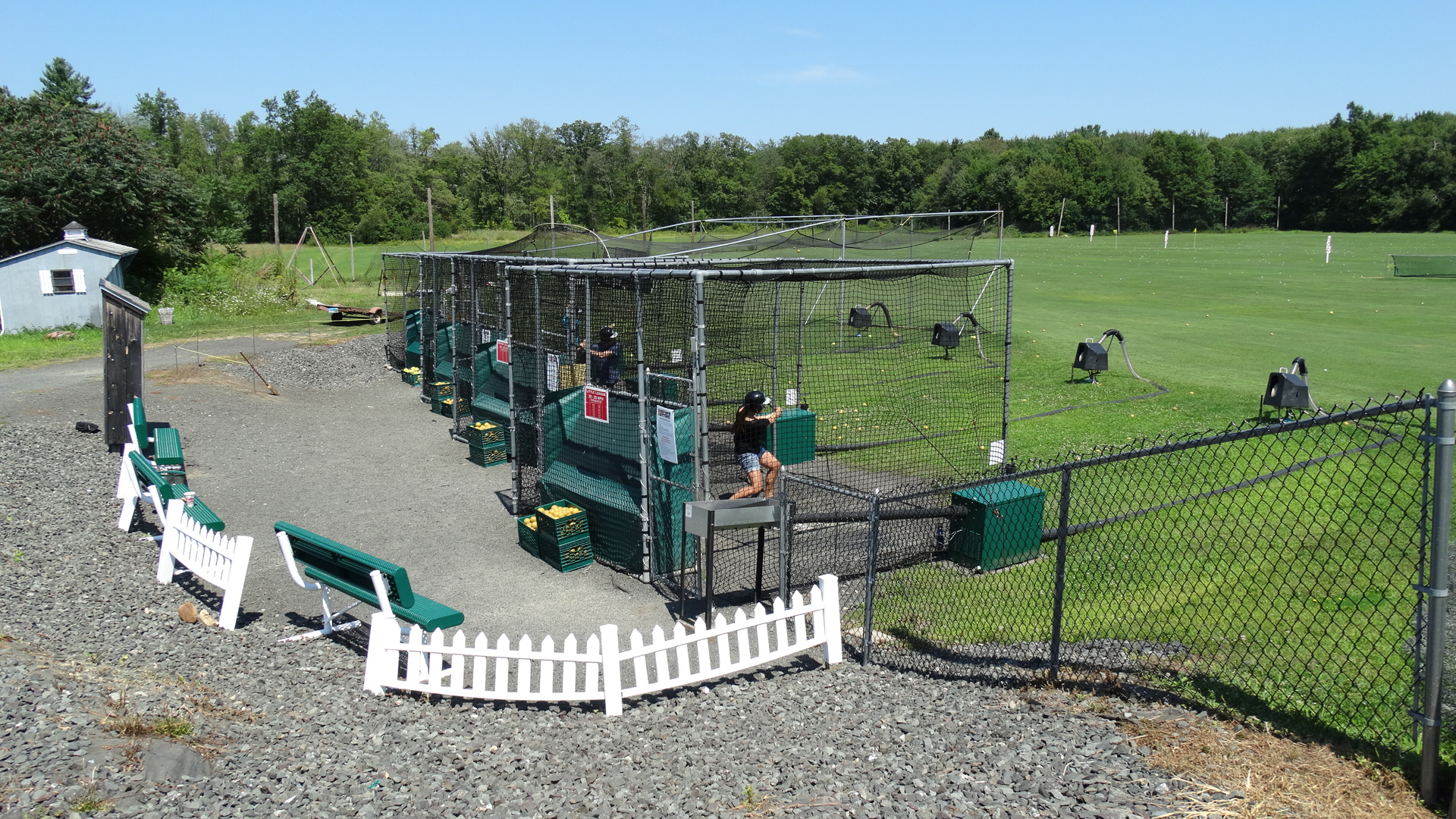 BallPark Batting Western Mass Family Golf Center