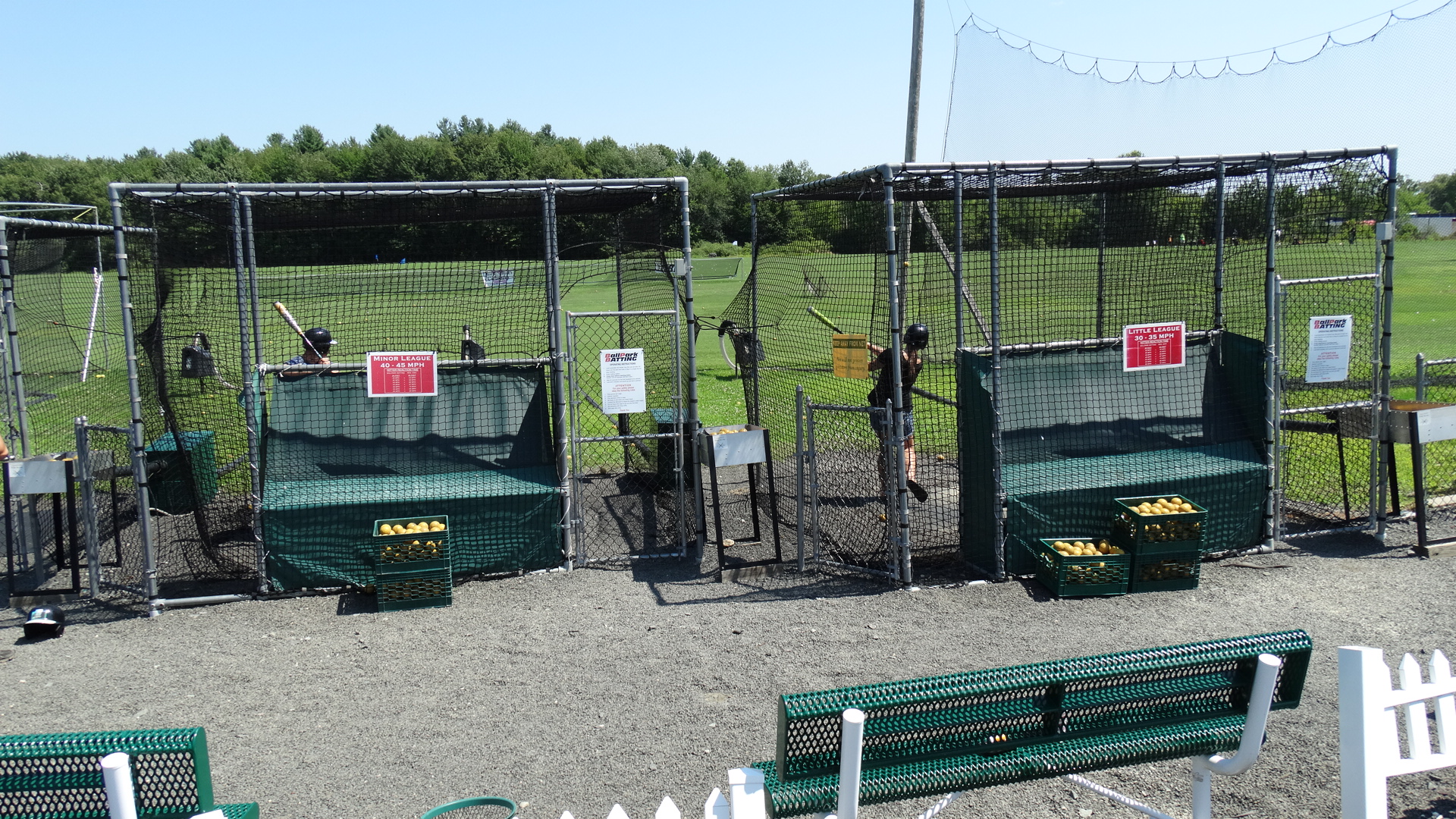 BallPark Batting Western Mass Family Golf Center